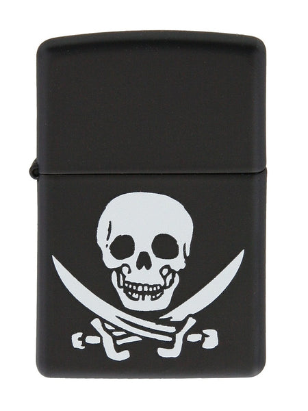 Skull & Crossbones Zippo Pirate Lighter