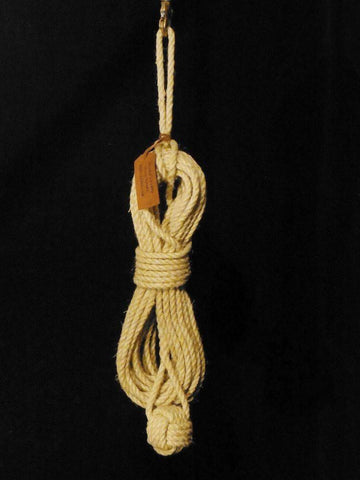 Hemp Rope Heaving Line w/ Monkey Fist - M&B SHIPCANVAS CO. - Rigging