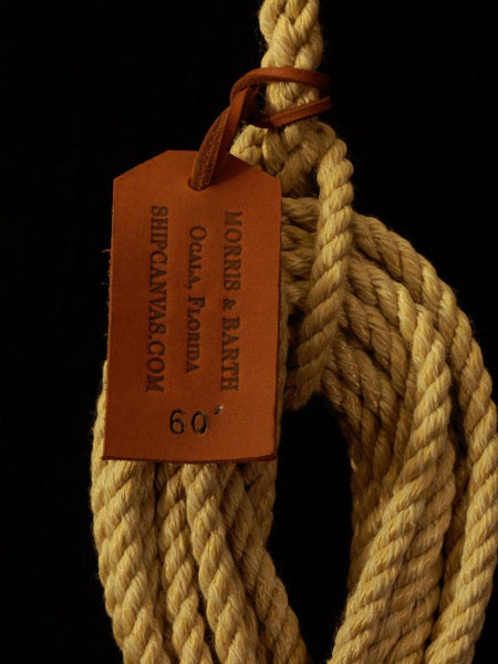 Line Length is Marked on Leather Tag