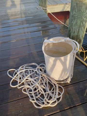 Canvas Bucket - US Navy Surplus