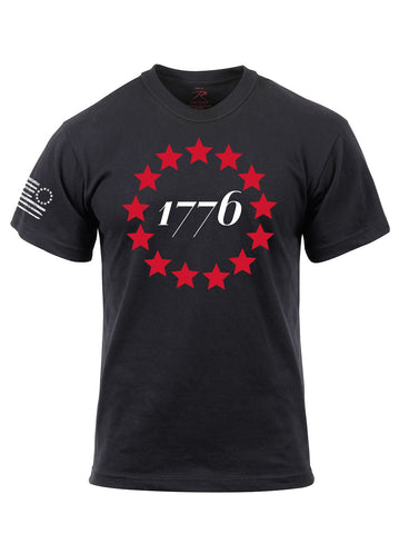 1776 Betsy Ross T-Shirt (front view)