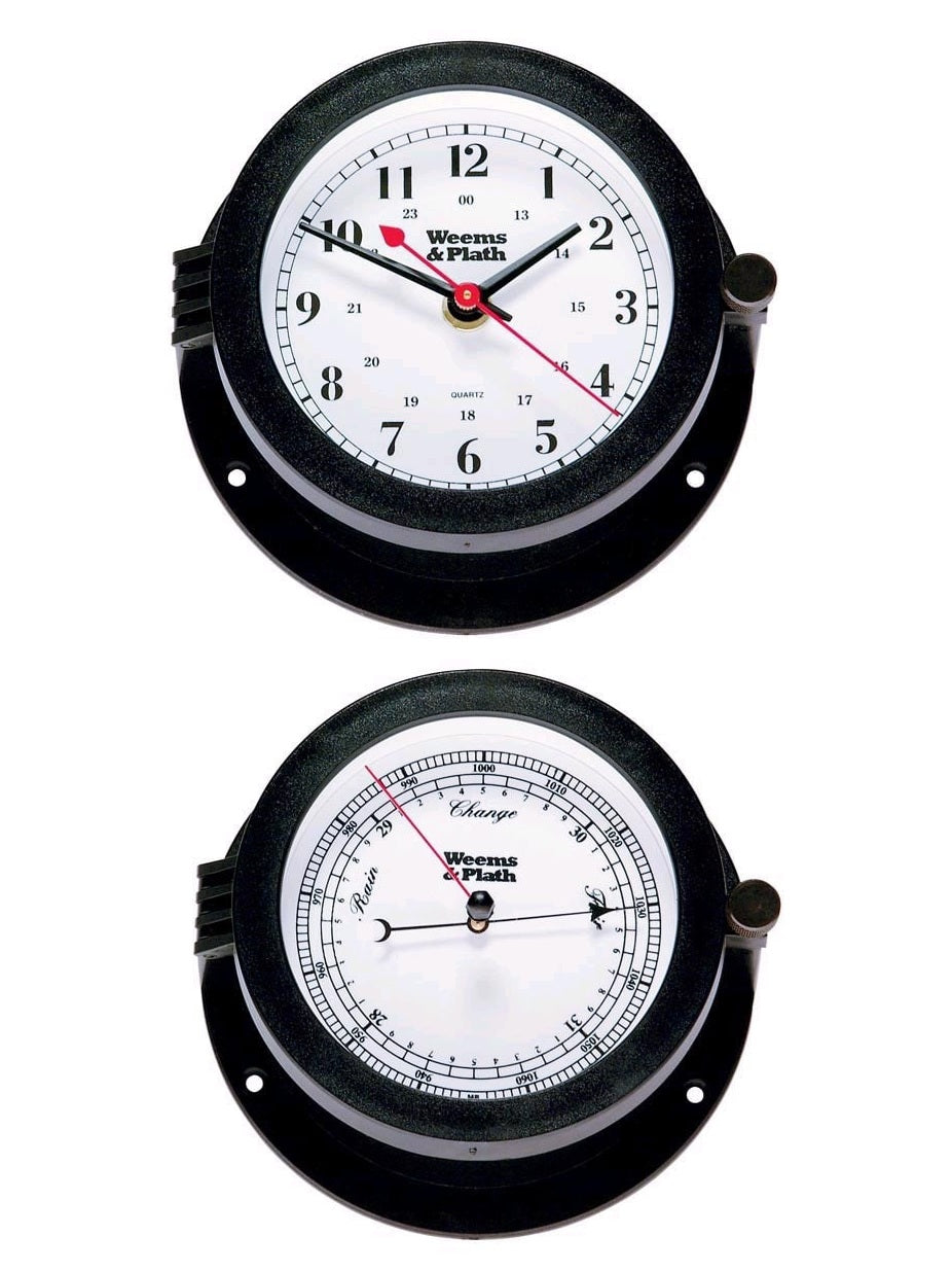 Bluewater Series Clock / Barometer Set