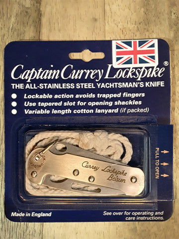 Captain Currey Lockspike Bosun Knife