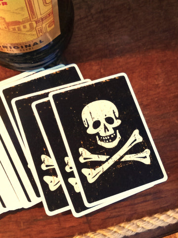 Pirate Movie Playing Cards - Jolly Roger