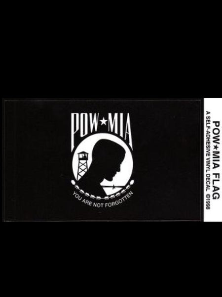 POW/MIA Flag Sticker