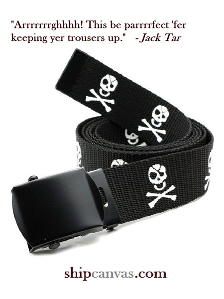 Ad for Jolly Roger Pirate Belt