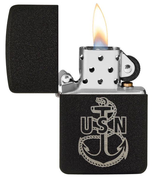WW2 Vintage USN Logo on Zippo Lighter