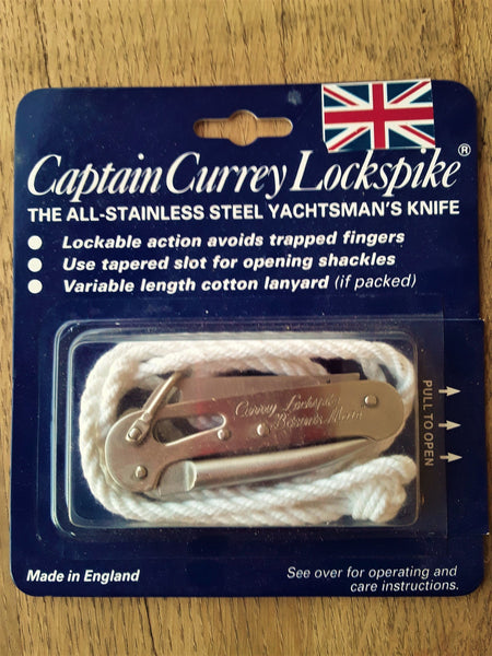 Captain Currey Bosun Mate Lockspike Rigging Knife