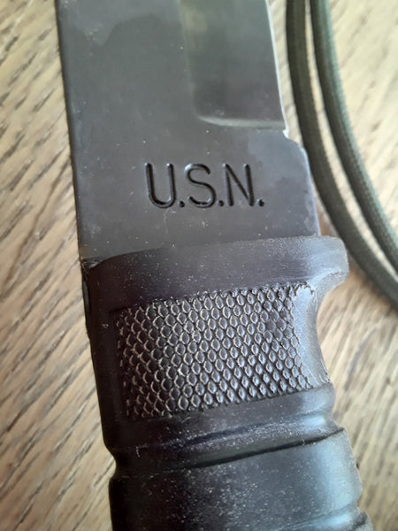 USN Mark 1 Deck Knife with Parkerized Blade