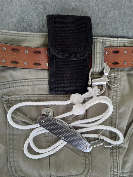 M-2205 Pocket Knife with Deluxe Lanyard