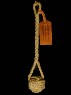 Hemp Rope Monkey's Fist Knot at SHIPCANVAS.COM