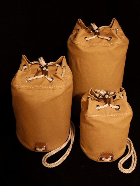 Rum Runner Seabag Set - All 3 Bags (stuffed, upright)
