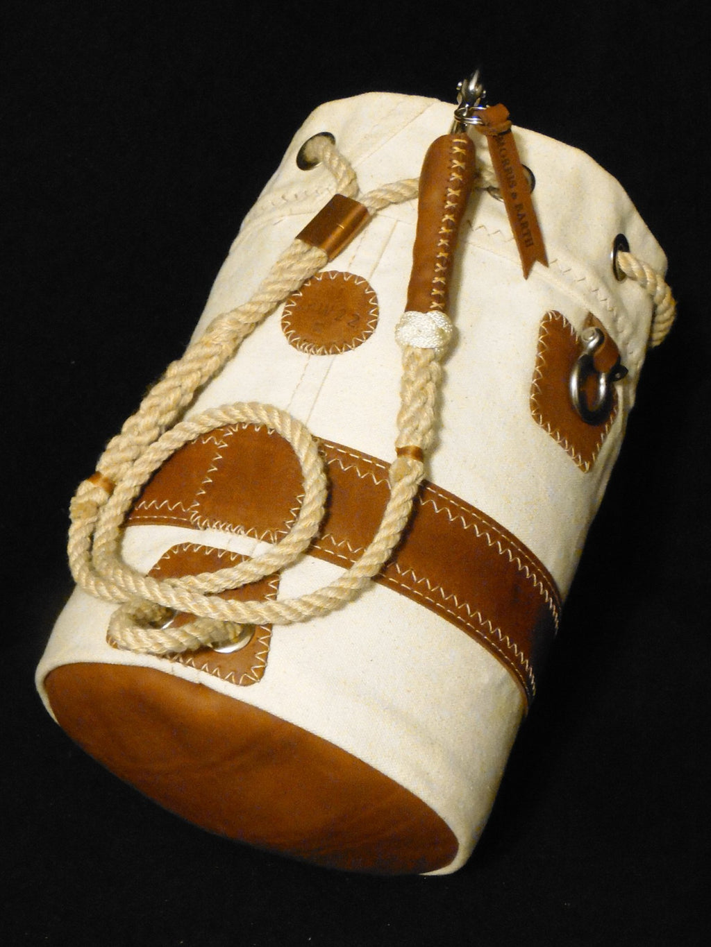 【EMIS】CANVAS MARINE BAG-NAVY/IVORY EMIS Korea - CANVAS MARINE BAG – SEOUL TERRACE