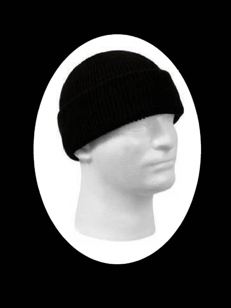 Black store watch cap