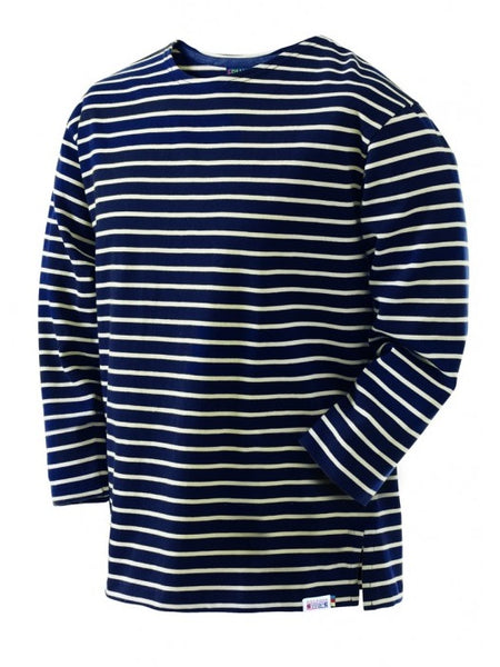 Breton Stripe Sailor Shirt - Navy