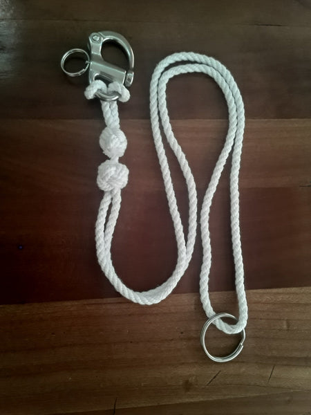 Deluxe Knife Lanyard with Snapshackle & Split Ring
