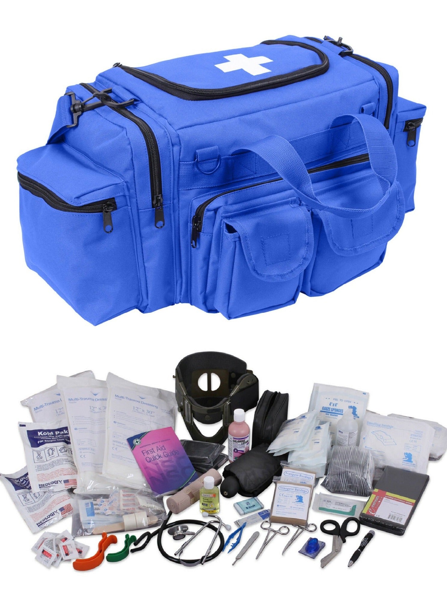 Premium Oxygen Trauma Bag w/ Removable Cylinder Compartment | Live Action  Safety