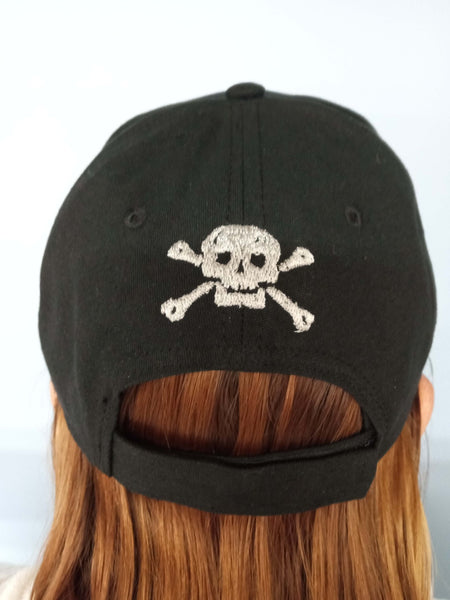 embroidered pirate hat
