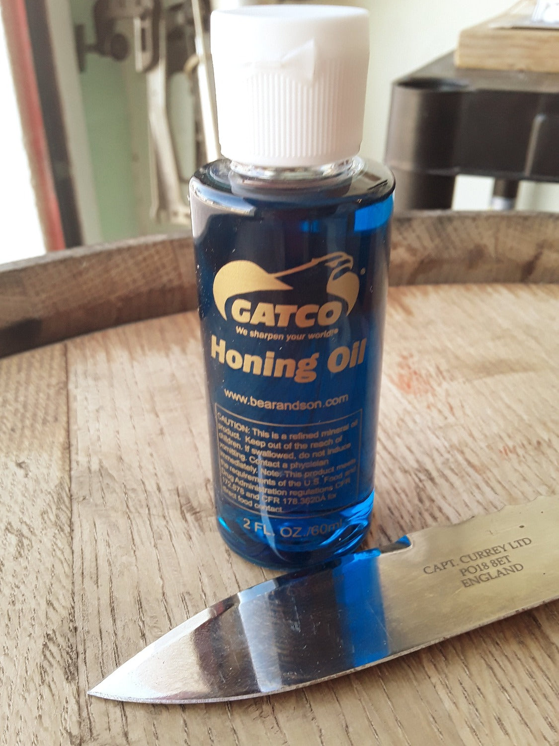 Arkansas perfect honing oil 3 oz For Sale