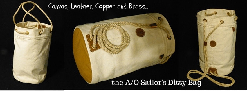 The A/O Sailor - Classic Canvas Ditty Bag